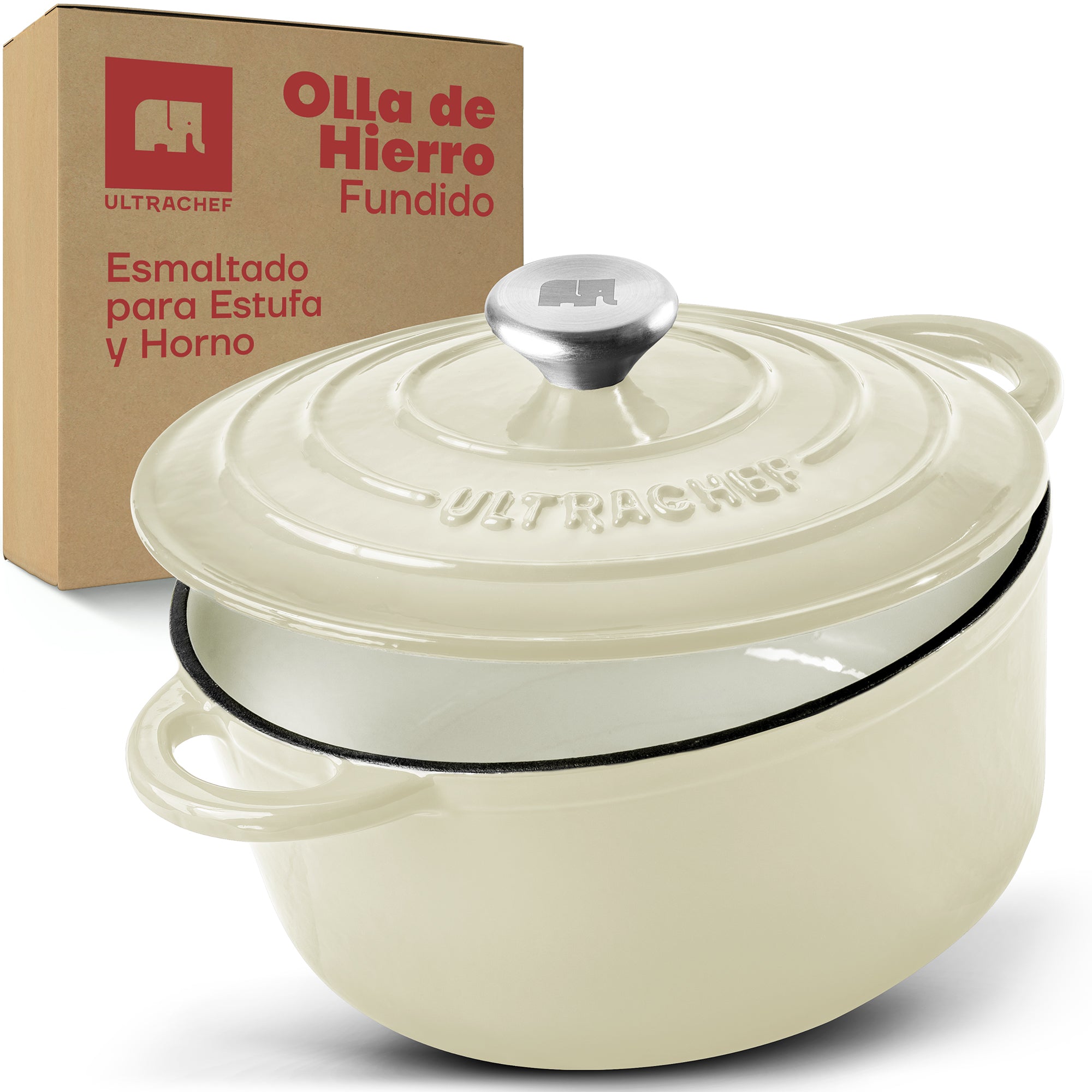 Olla de Hierro Fundido Esmaltado