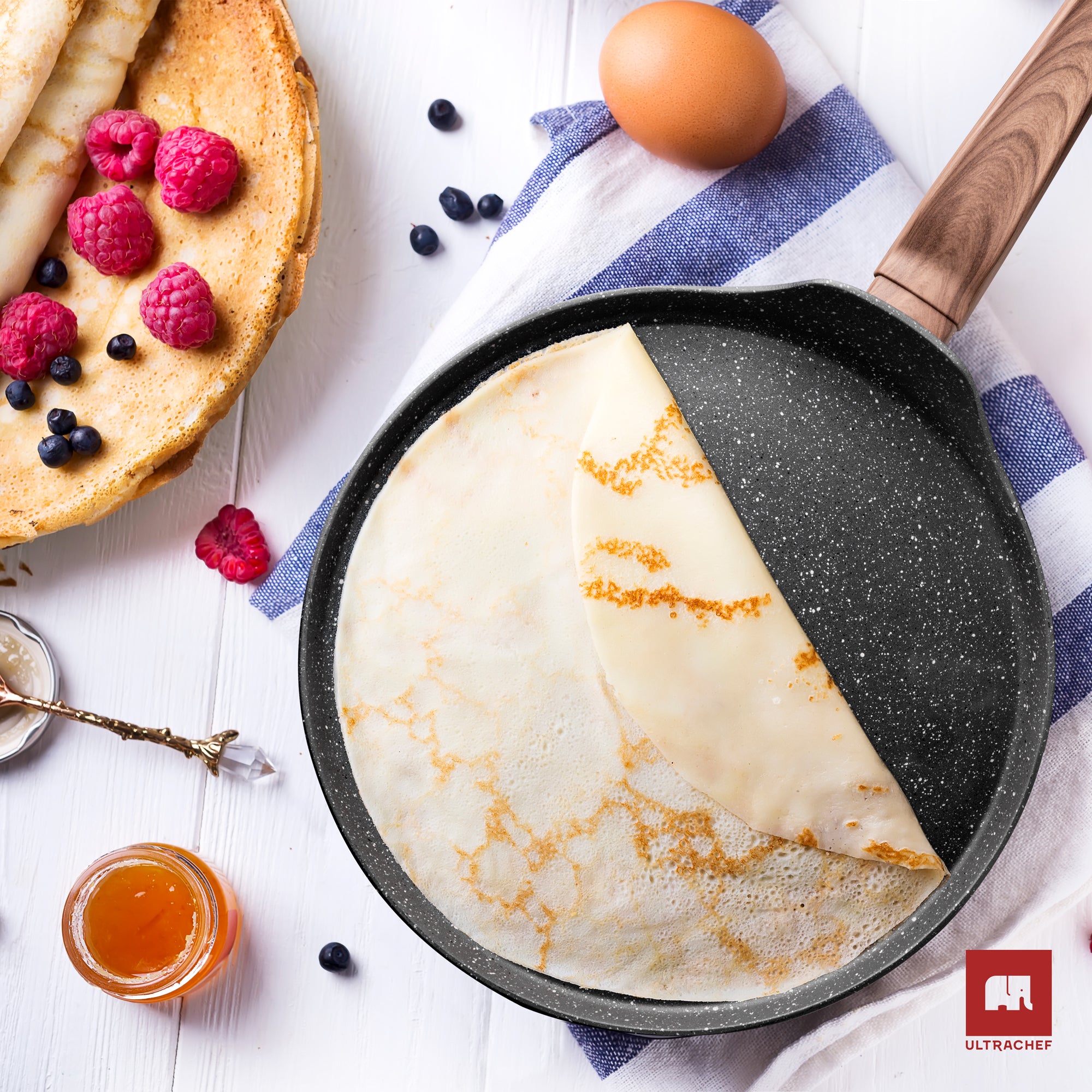 Crepera Antiadherente de Piedra de Alemania Master Stone