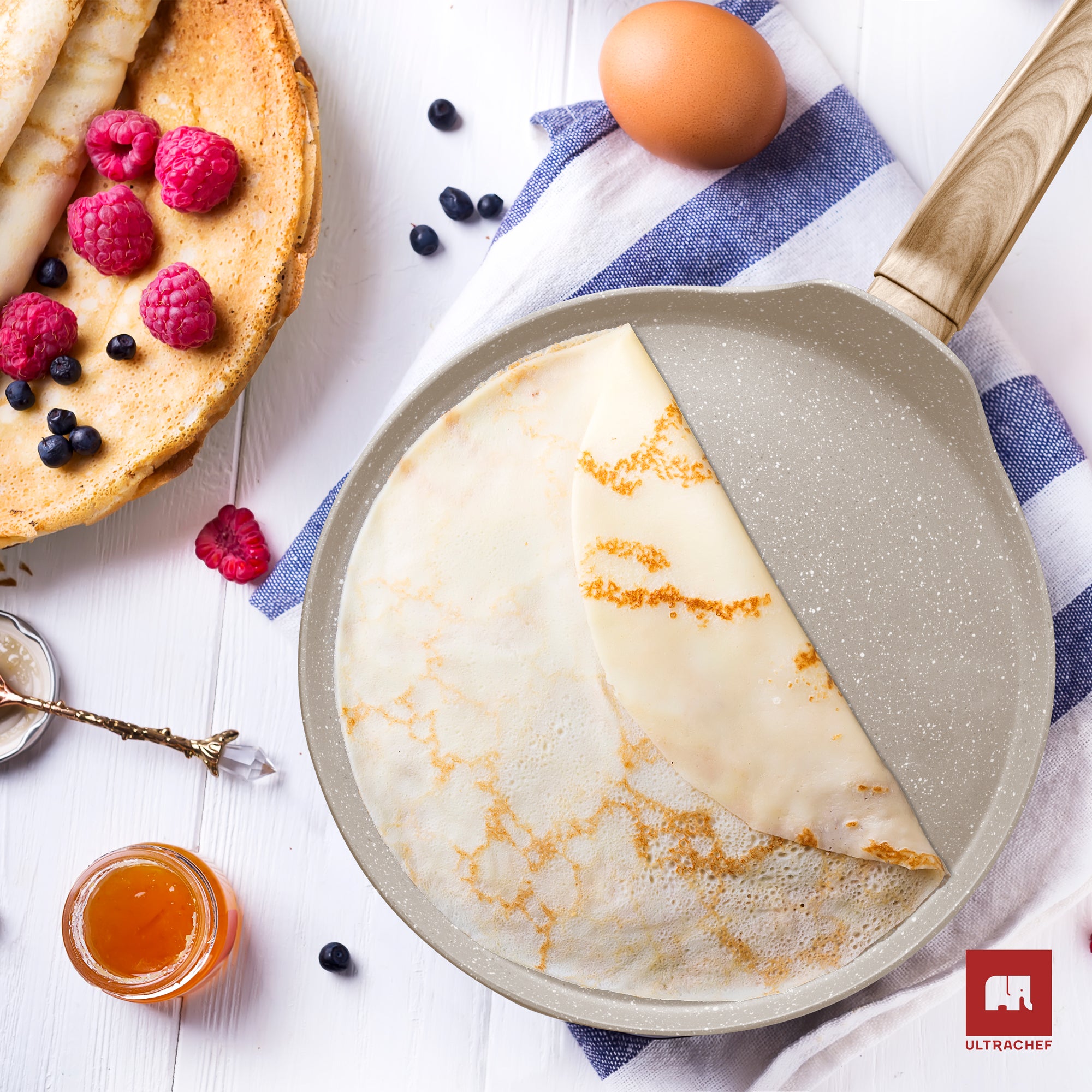 Crepera Antiadherente de Piedra de Alemania Master Stone