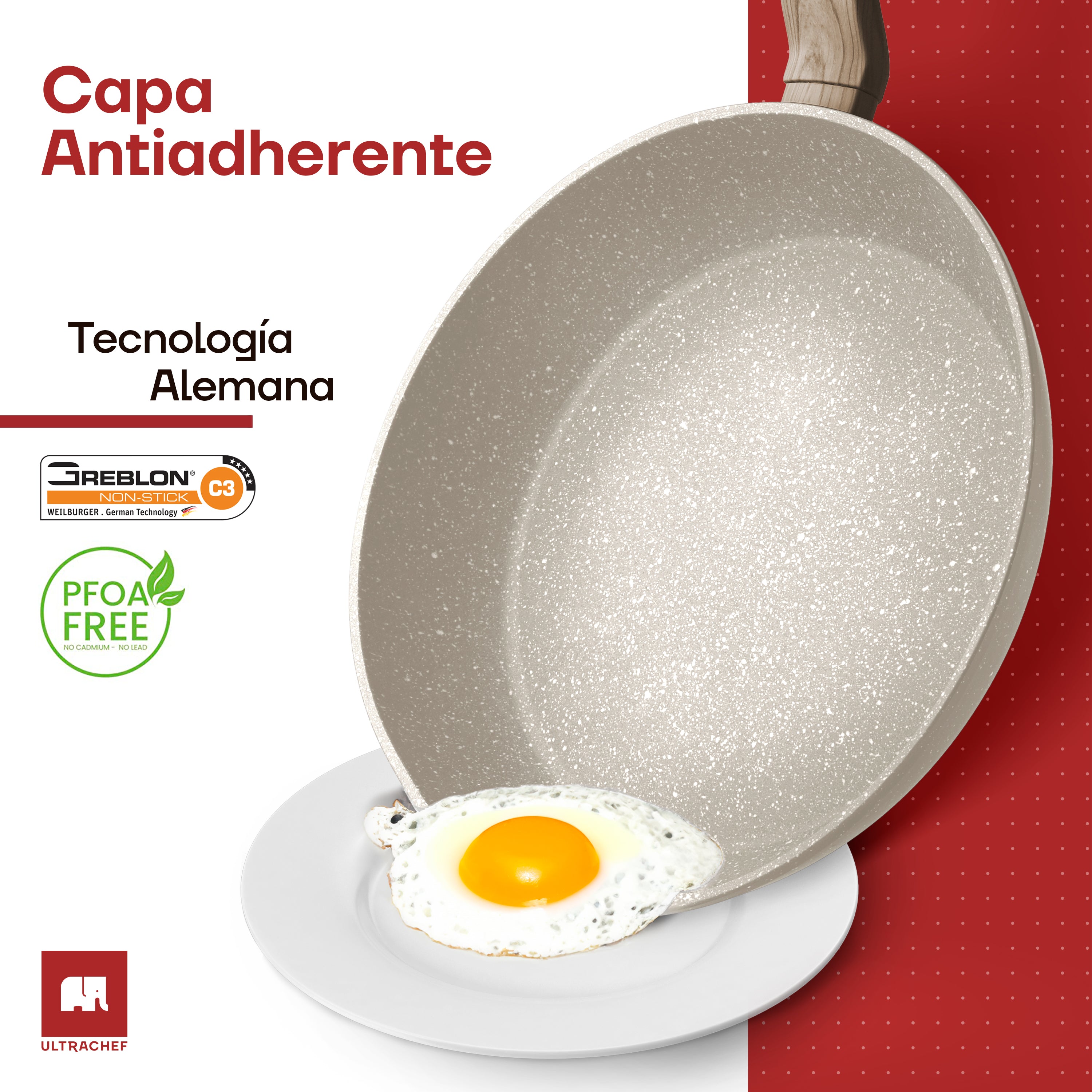 Batería de cocina y Juego de Sartenes, Ollas y Crepera Master Stone