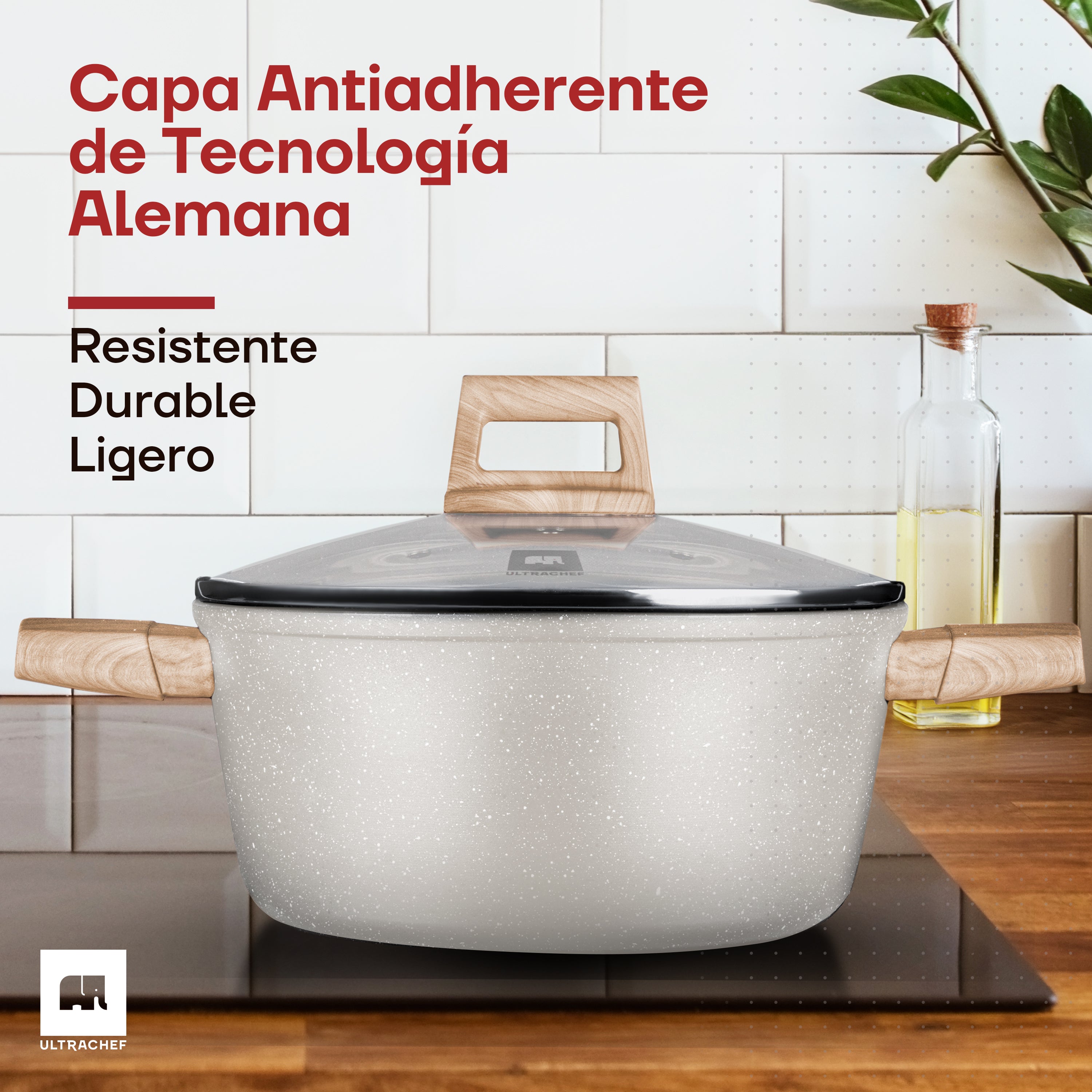 Batería de cocina y Juego de Sartenes, Ollas y Crepera Master Stone