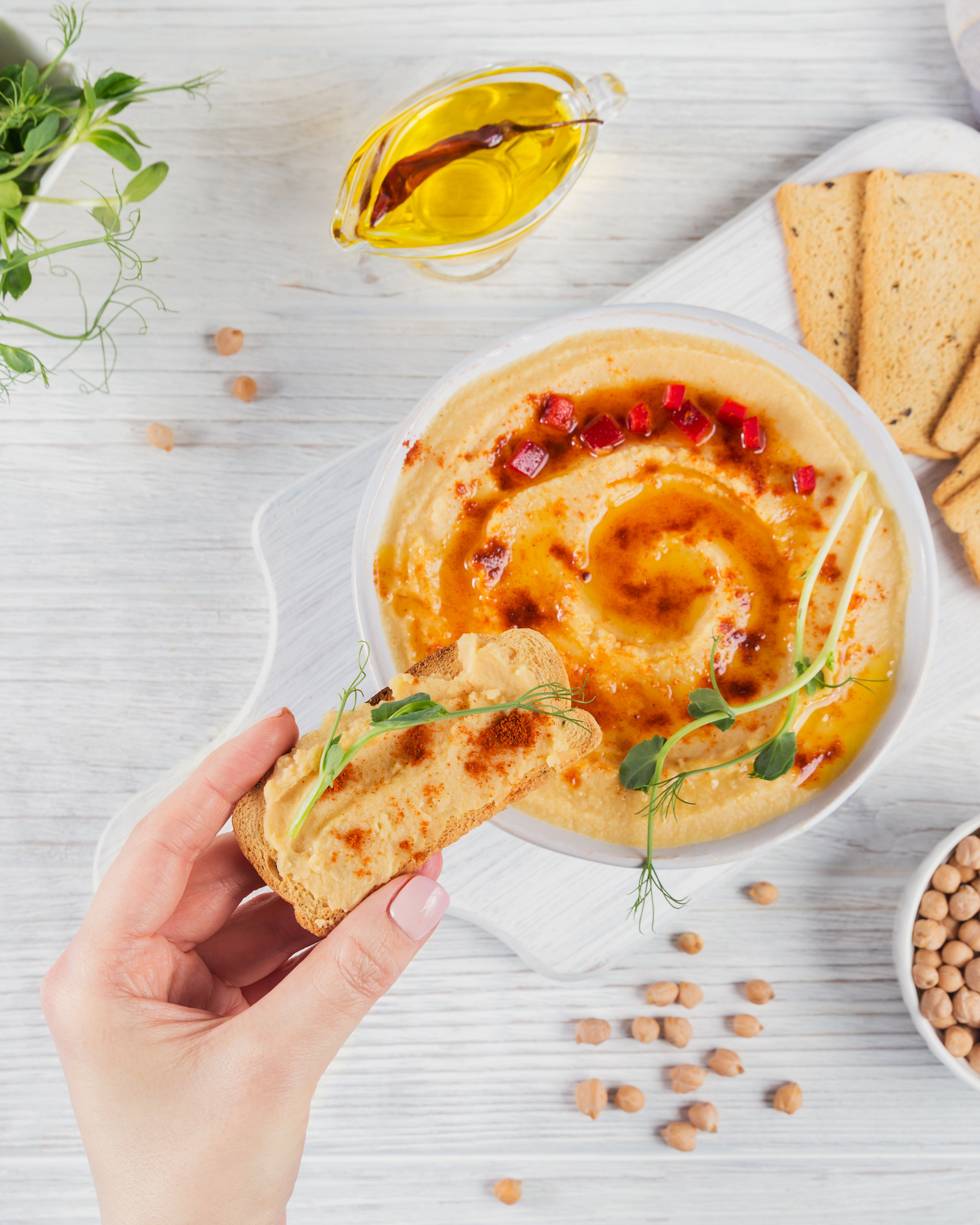 Hummus picante