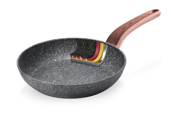 Ultrachef Sartén con Revestimiento Antiadherente de Piedra de Alemania 100%  libre de PFOA. 28cm : .com.mx: Hogar y Cocina