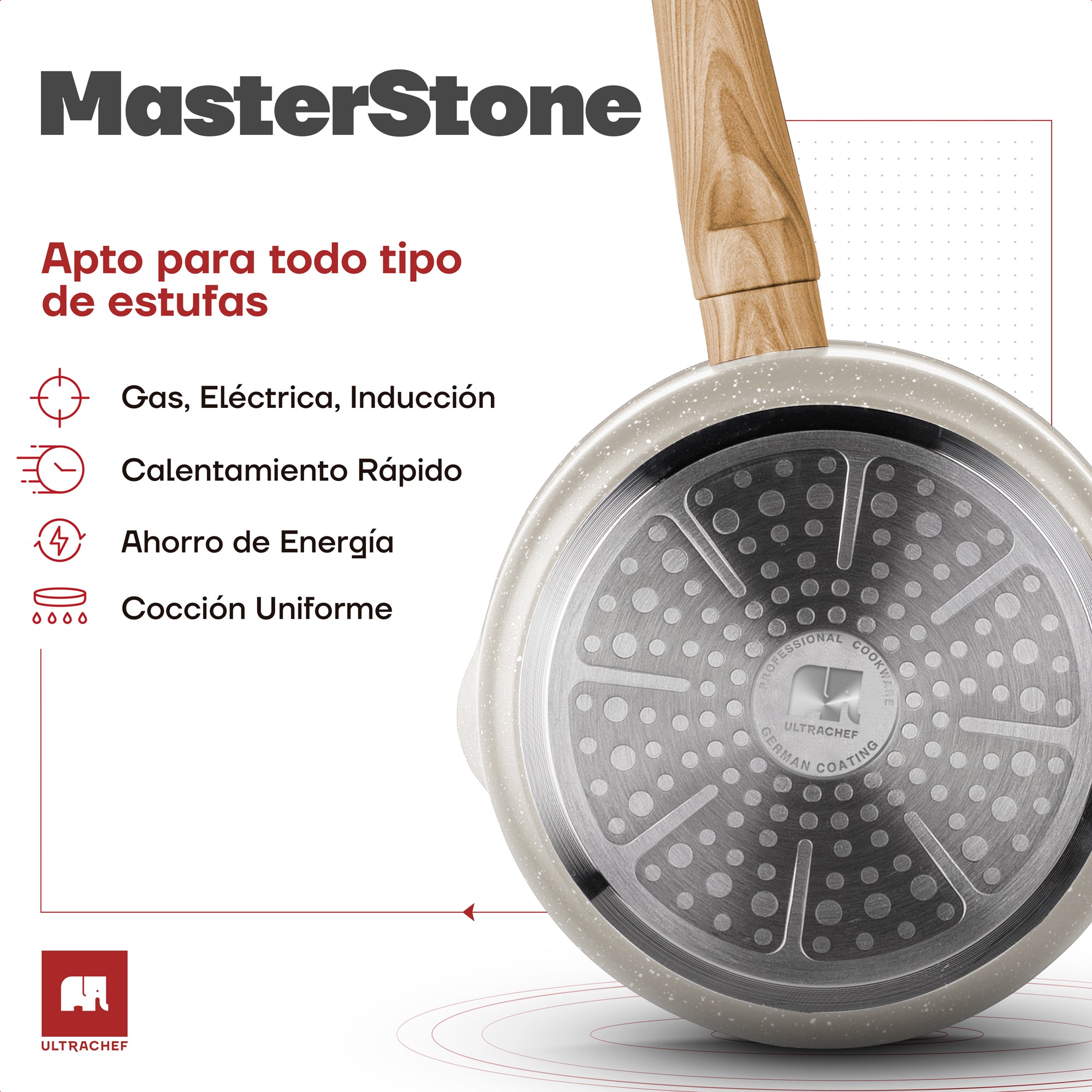 Olla Chica Antiadherente Master Stone